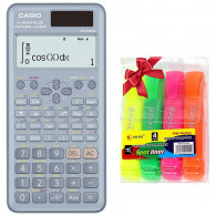 Calculatrice Scientifique Casio FX-991ESPLUS-B 12 Chiffres - Bleu
