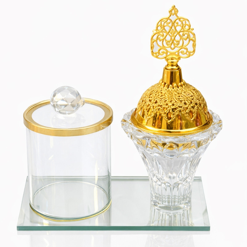 Encensoir en Verre avec Pot Transparent  En Tunisie