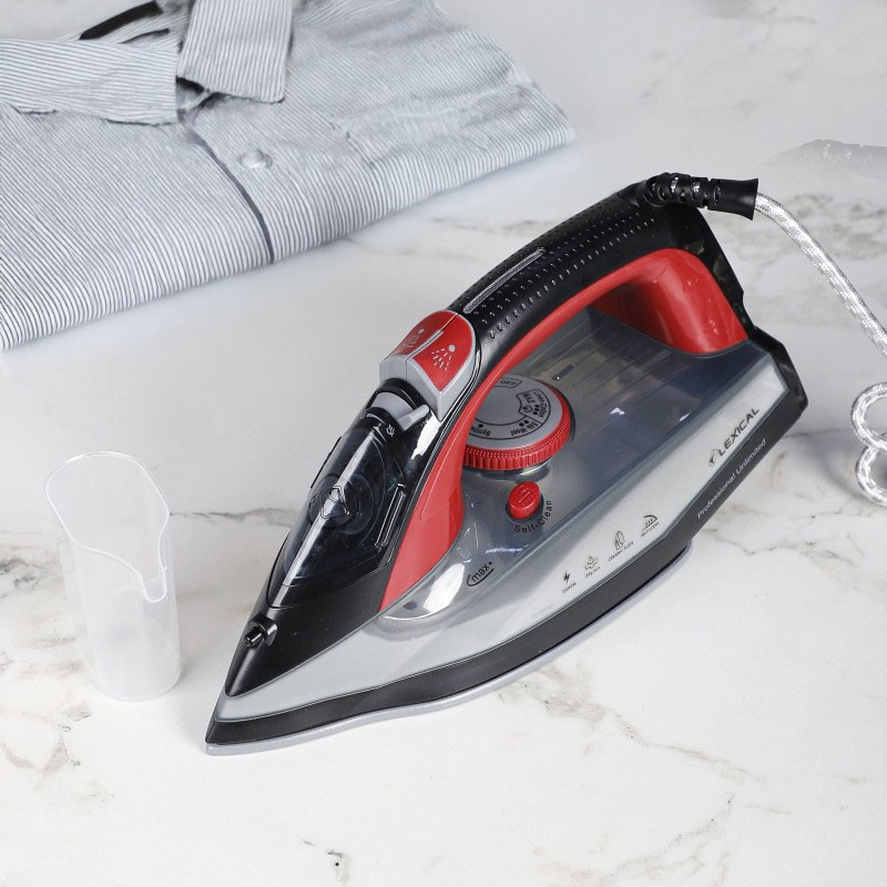 Fer à Repasser Lexical LSI-1005 2200W Rouge en Tunisie