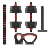 Kit De Musculation Ksix BMANC01N40 40kg Noir en Tunisie