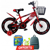 Vélo Enfant Best Bike ZS14 14″ Rouge en Tunisie