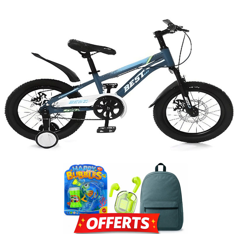 Bicyclette Enfant Best Bike Y-16 16" Bleu en Tunisie