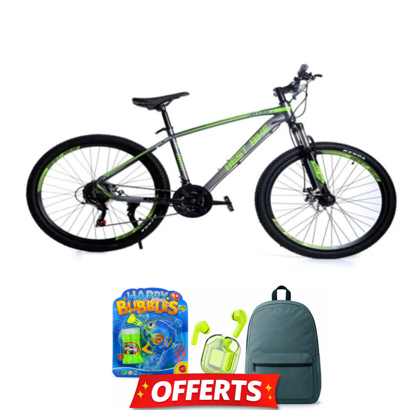 Bicyclette Enfant Best Bike H26 26" Vert En Tunisie