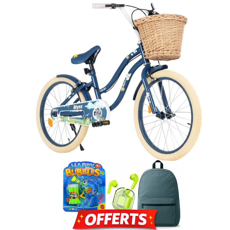 Vélo Enfant Blynx KID03 20″ Bleu En Tunisie
