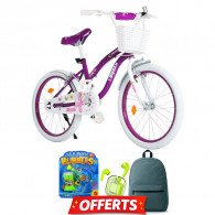 Vélo Enfant Blynx KID02 12″ Violet En Tunisie