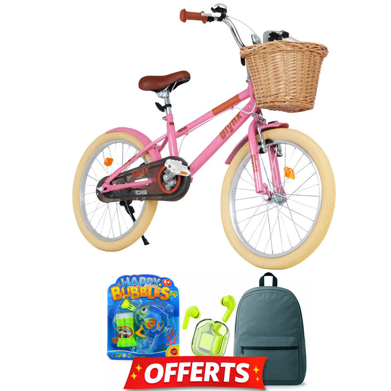 Vélo Enfant Blynx KID01 12″ Rose En Tunisie