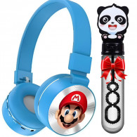 Casque Sans Fil Kids Mario Bleu en Tunisie