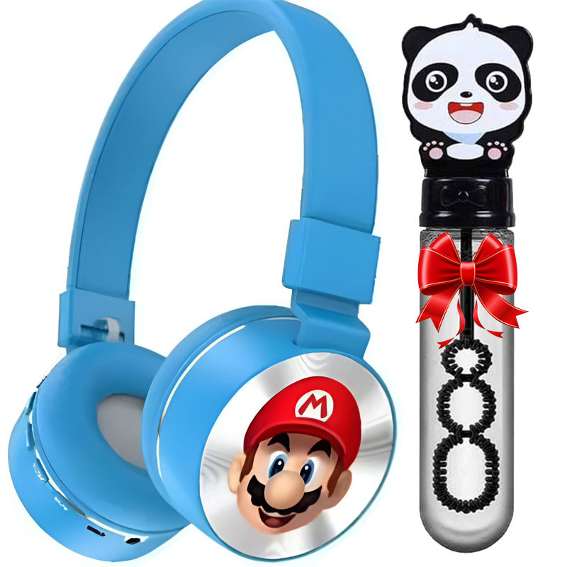 Casque Sans Fil Kids Mario Bleu en Tunisie