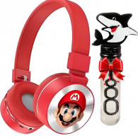 Casque Sans Fil Kids Mario Rouge en Tunisie