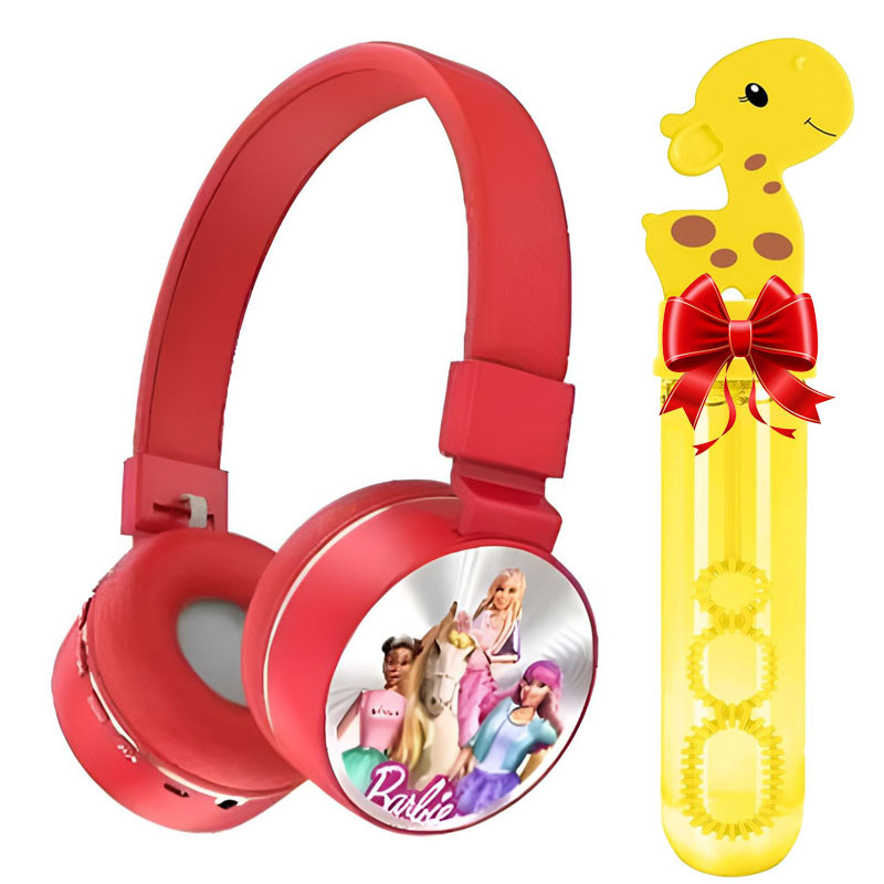 Casque Sans Fil Kids Barbie Rouge En Tunisie