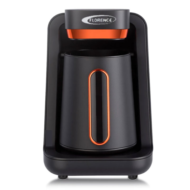 Machine à Café Turc Florence HK466 500W 0.22L Noir & Rouge en Tunisie