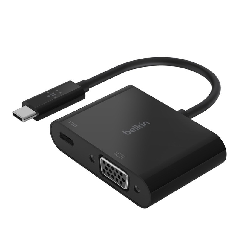Adaptateur Belkin USB-C Vers VGA Noir En Tunisie