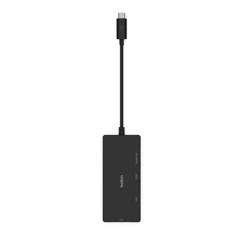 Adaptateur Belkin USB-C 4En1 Noir En Tunisie