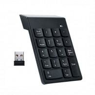 Pavé Numérique Sans Fil Gembird KPD-W-02 Noir En Tunisie