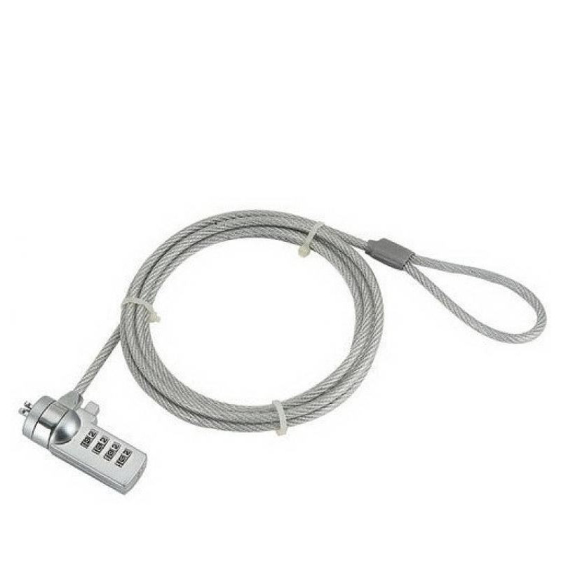 Câble De Sécurité Antivol Gembird LK-CL-01 Argent en Tunisie