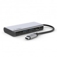 Adaptateur Belkin USB-C 4En 1 Silver En Tunisie