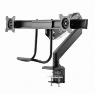 Support De Bureau Gembird MA-DA2-04 17"- 32" Noir en Tunisie