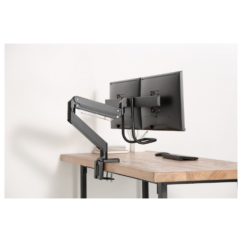 Support De Bureau Gembird MA-DA2-04 17"- 32" Noir en Tunisie