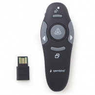 Pointeur Laser Sans Fil Gembird WP-L-11 Noir en Tunisie