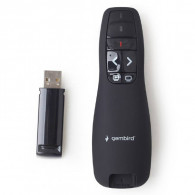 Pointeur Laser Sans Fil Gembird WP-L-12 Noir en Tunisie