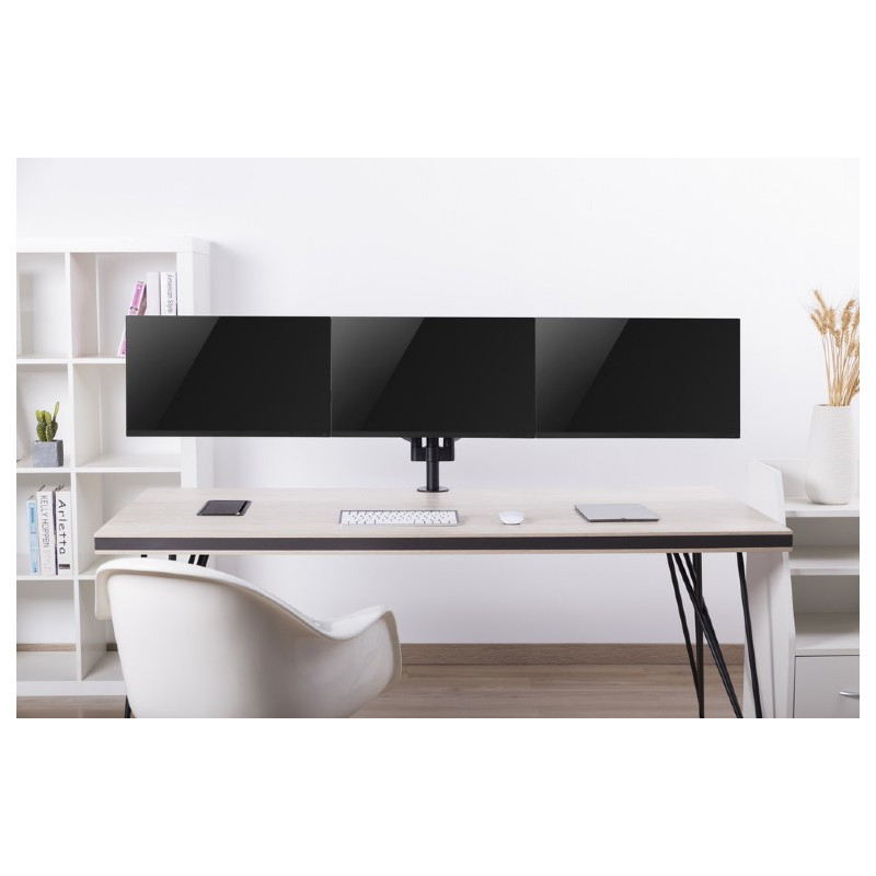 Support De Bureau Gembird MA-DA3-01 17"- 27" Noir