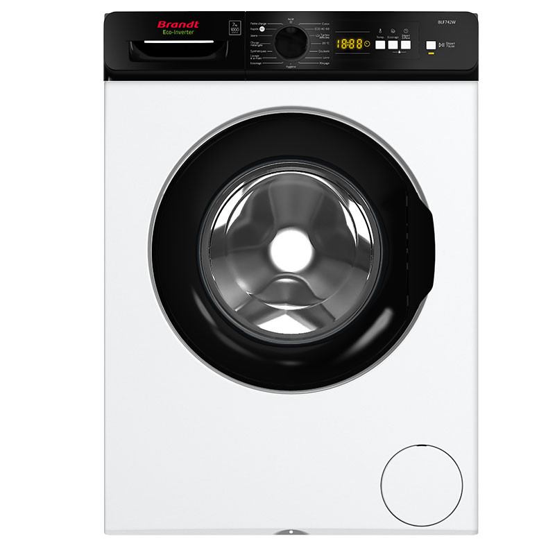 Machine à Laver Brandt BLF742W Inverter 7Kg Blanc en Tunisie