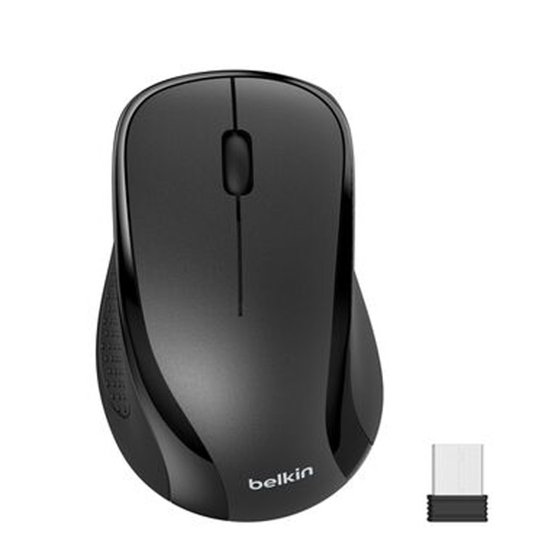 Ensemble Clavier & Souris Sans Fil Belkin BBZ010fr Azerty Noir En Tunisie