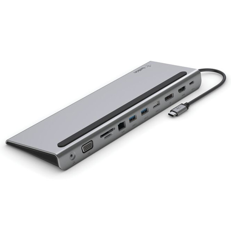 Station d'Accueil Belkin USB-C 11En1 Gris En Tunisie