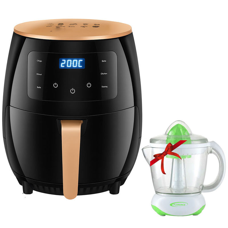 Air Fryer HM Crest HM-18 2400W 6L Noir en Tunisie