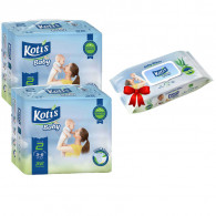 Couches Bébé Kotis Premium T2 32 Pièces en Tunisie