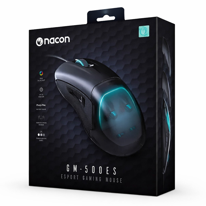 Souris Gaming Nacon GM-500ES Noir En Tunisie