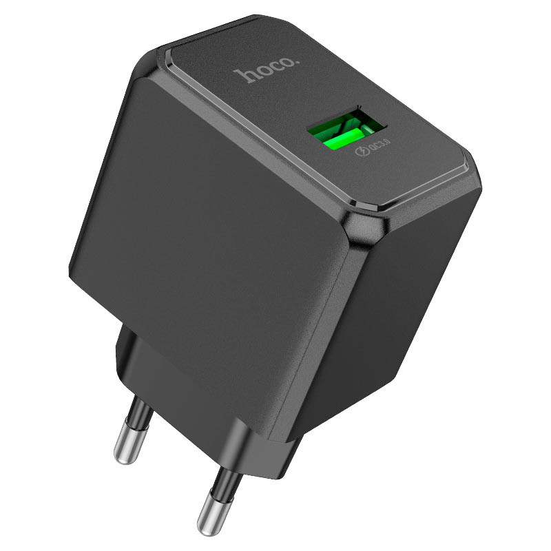 Chargeur Hoco CS12A 18W USB-A Noir En Tunisie