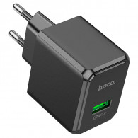 Chargeur Hoco CS12A 18W USB-A Noir En Tunisie
