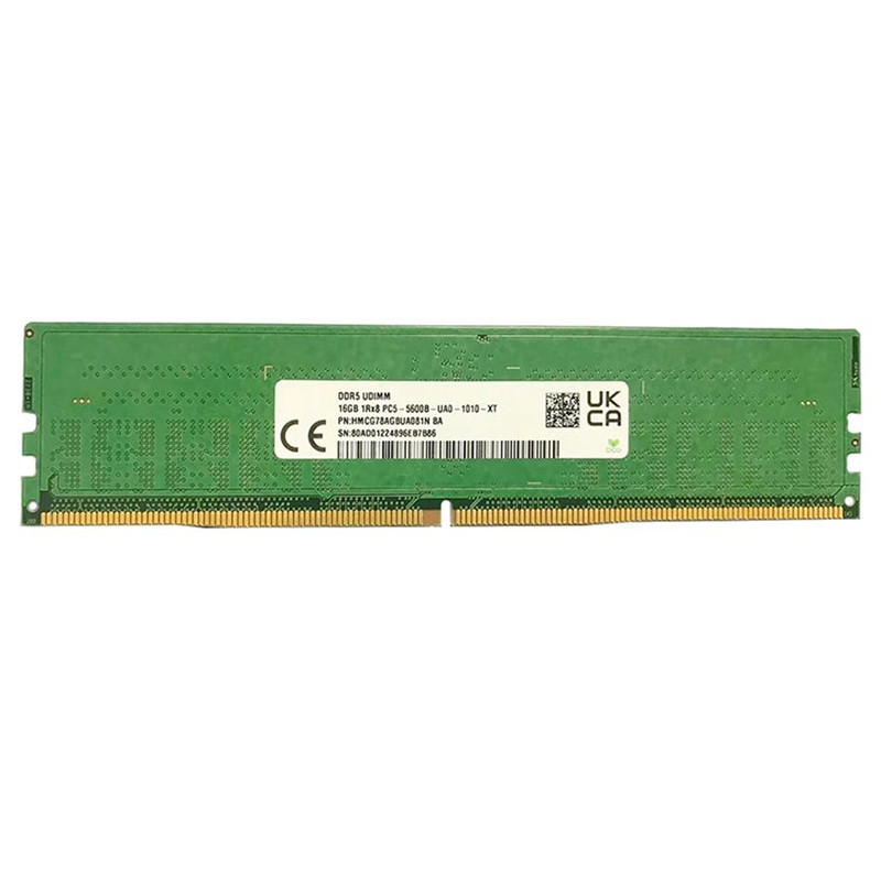 Barrette Mémoire SK-Hynix 16Go DDR5 5600MHz U-DIMM En Tunisie