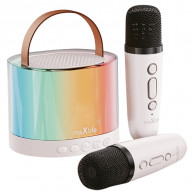 Enceinte karaoké Bluetooth Maxlife MXKS-200 Blanc en Tunisie