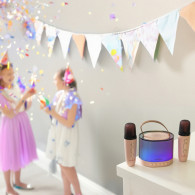 Enceinte karaoké Bluetooth Maxlife MXKS-200 Blanc en Tunisie