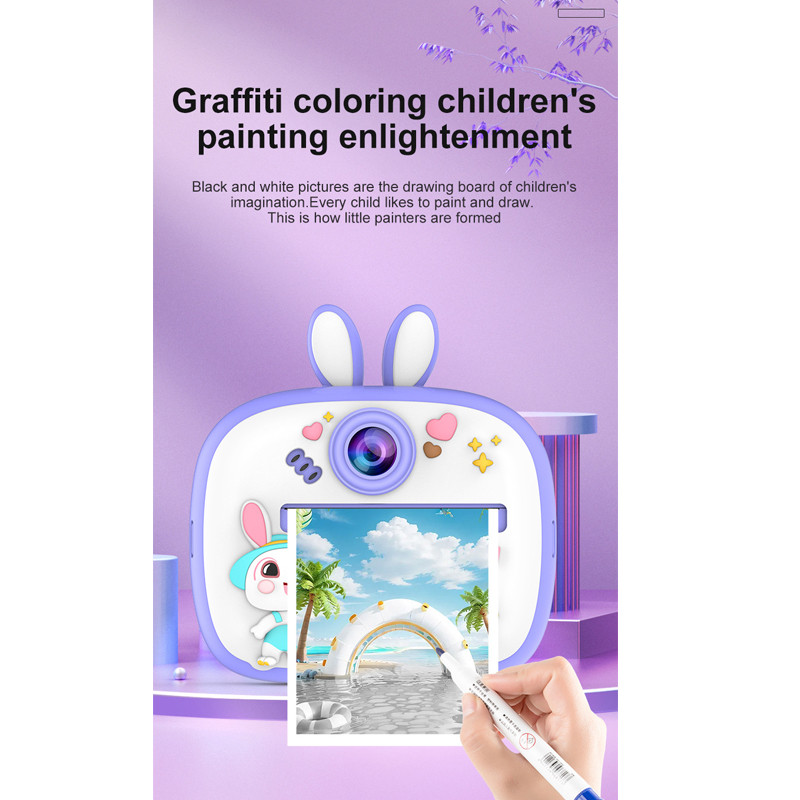 Appareil Photo Digital Mini Pour Enfant Rose en Tunisie