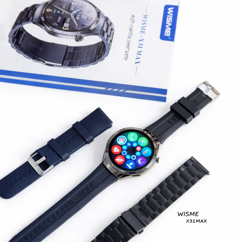 Montre Connectée Wisme X31 MAX Noir En Tunisie