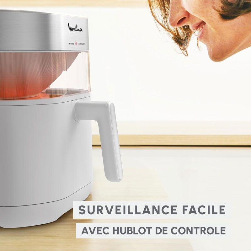 Air Fryer Moulinex Easy Fry Infrared EZ831GF0 2020W 7L Gris en Tunisie