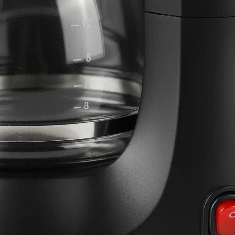 Cafetière Electrique Prova 900W 1.2L Noir En Tunisie