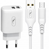 Chargeur Sky Dolphin SC22EB Type C Smart Charge Blanc