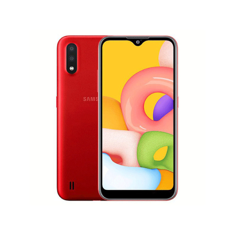 Téléphone Portable Samsung Galaxy A01 4G / 16Go / 2Go / Double SIM - Rouge Téléphone Portable Samsung Galaxy A01 4G / 16Go / 2Go / Double SIM - Rouge