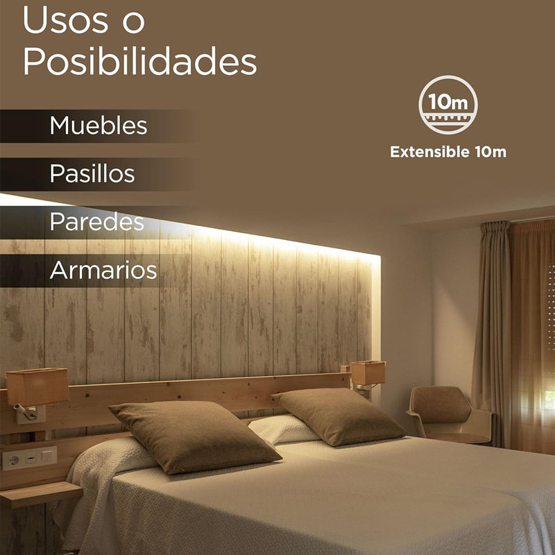 Bande Lumineuse LED KSIX 5M 16 couleurs RVB en Tunisie