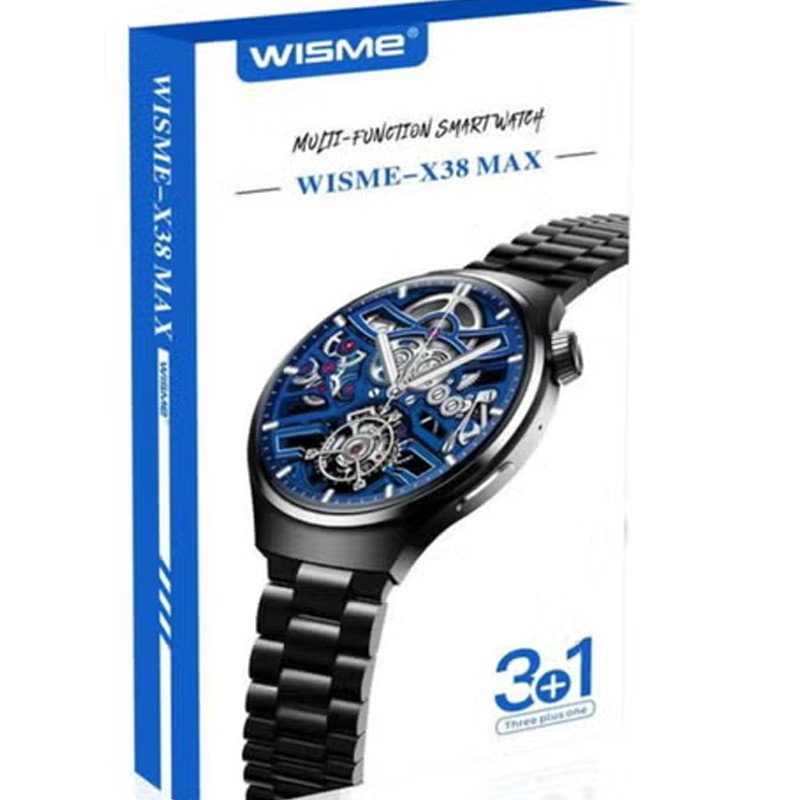 Montre Connectée Wisme X38 MAX Noir En Tunisie