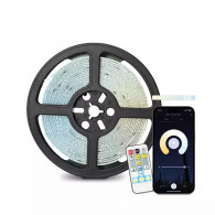 Bande Smart LED KSIX 5M 1000 Lumens CCT Blanc Avec Télécommande