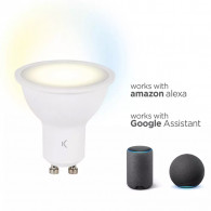 Pack De 2 Ampoules Ksix BXBULBGU22 Smart Blanc En Tunisie