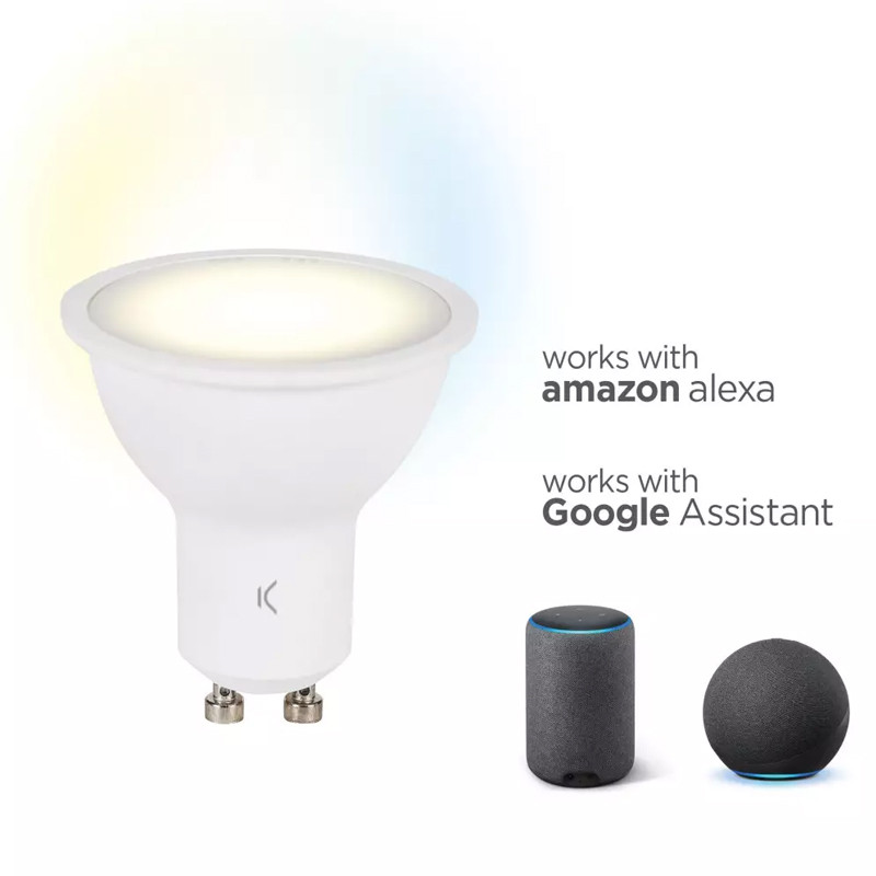 Pack De 2 Ampoules Ksix BXBULBGU22 Smart Blanc En Tunisie