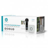 Sonnette vidéo Nedis SmartLife Wi-Fi Blanc en Tunisie