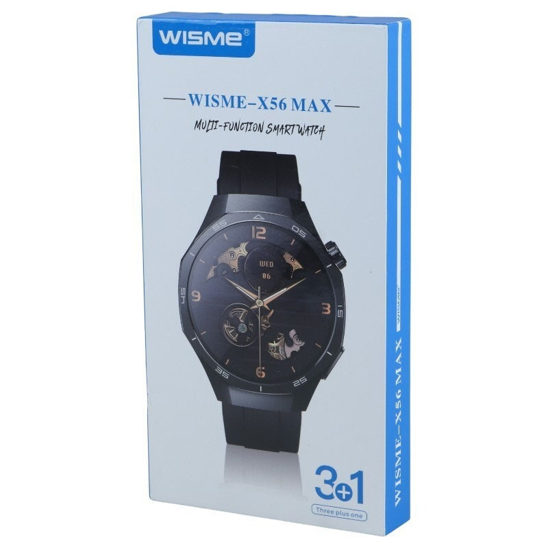 Montre Connectée Wisme X56-MAX Noir En Tunisie