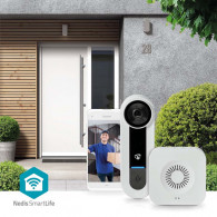 Sonnette vidéo Nedis SmartLife Wi-Fi Blanc en Tunisie